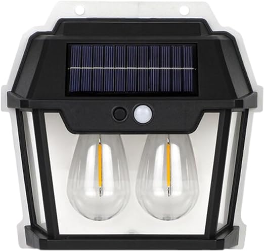 Solar Lamp  With 2LED Wall Lamp
