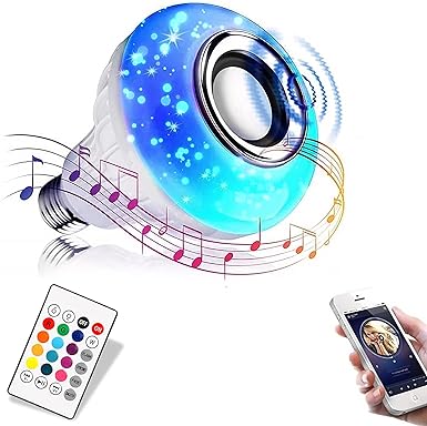 LED Music Bulb Speaker