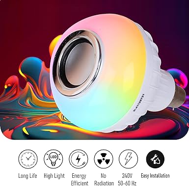 LED Music Bulb Speaker